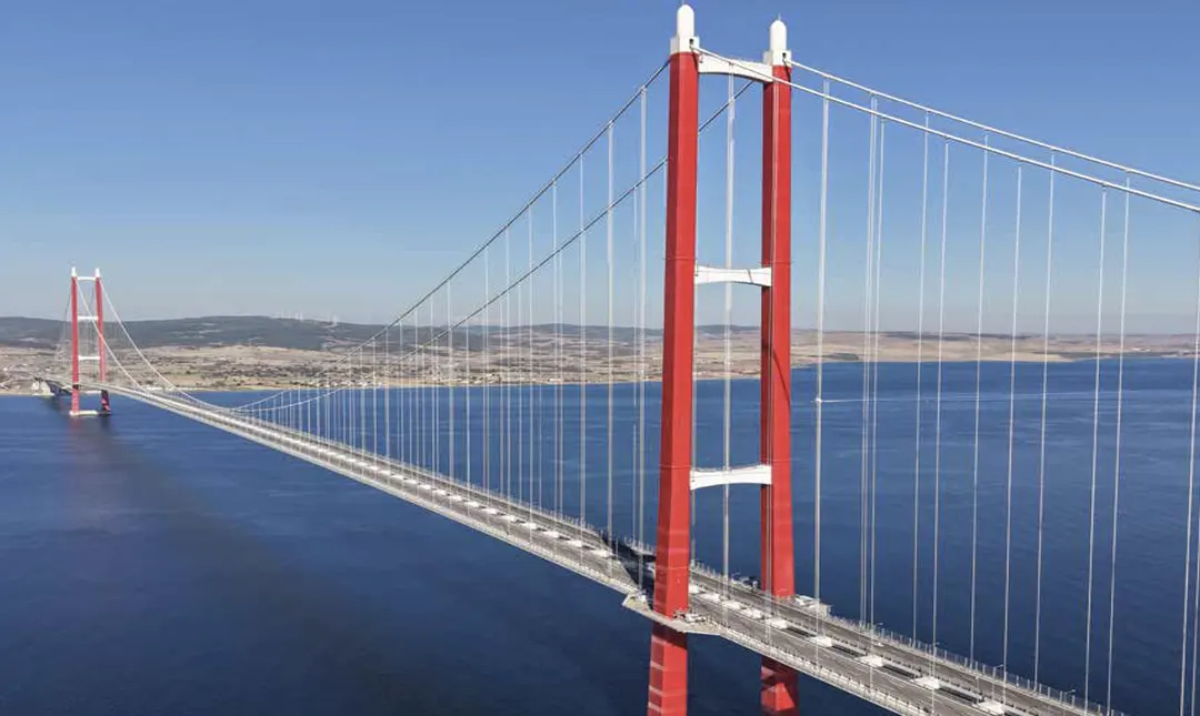 Çanakkale- il ponte dei record che unisce Europa e Asia